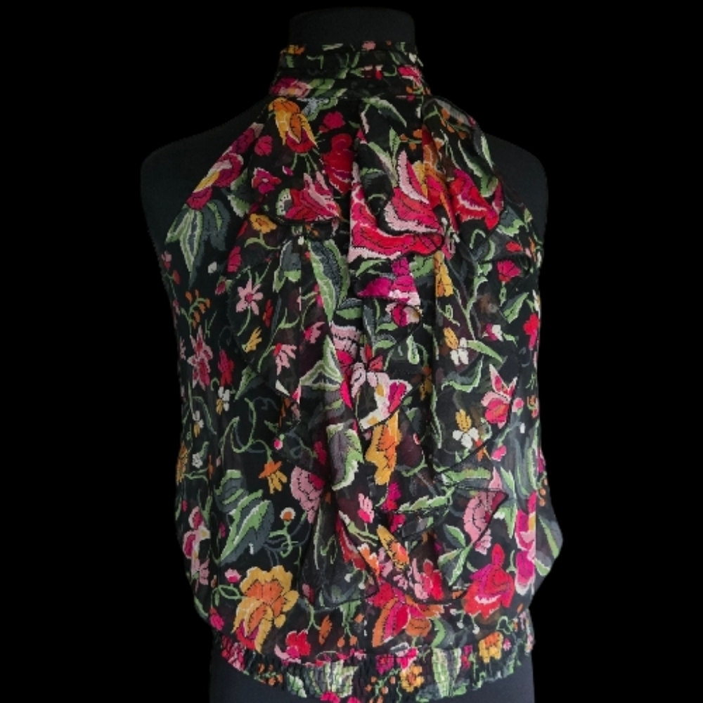 Wet Seal Y2K Multicolor Floral Top